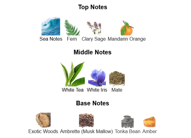 Elizabeth Arden White Tea Perfume For Women Notes