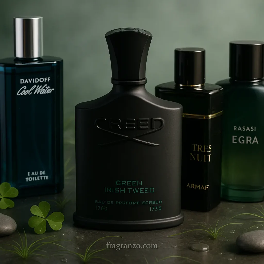 Best Dupes For Green Irish Tweed by Creed