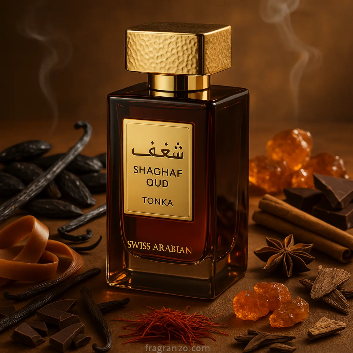 What Does Shaghaf Oud Tonka Swiss Arabian Smell Like